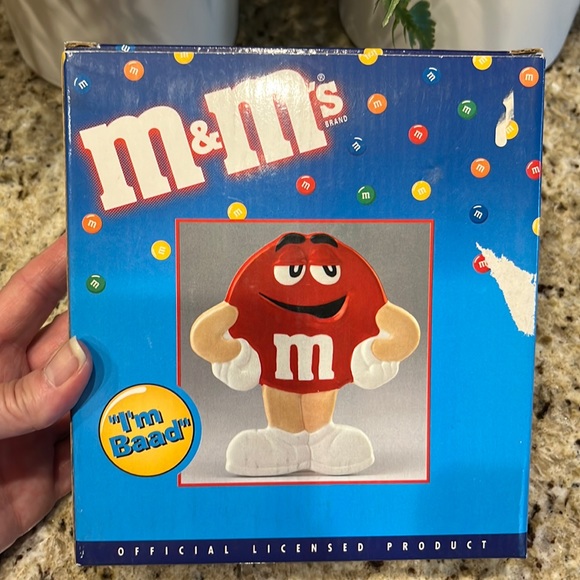 M&M Ceramic Red M&M Spoon Rest - Picture 7 of 10